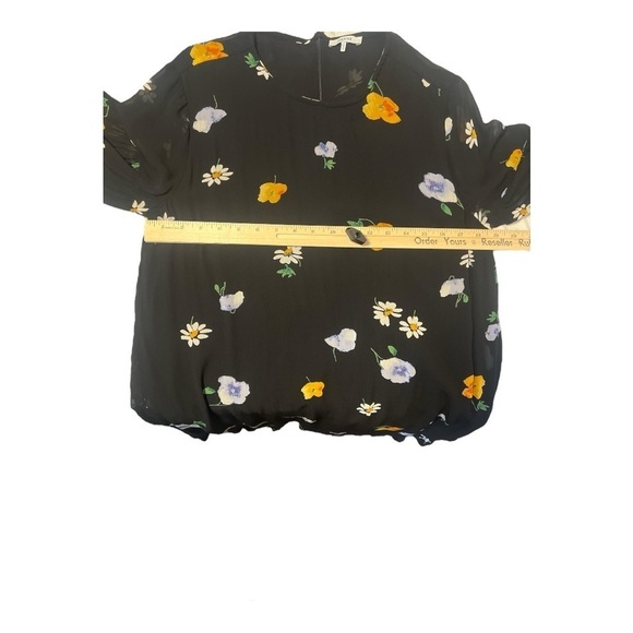 Ganni Georgette Floral Mini Dress Size 42 (6) - Picture 5 of 5